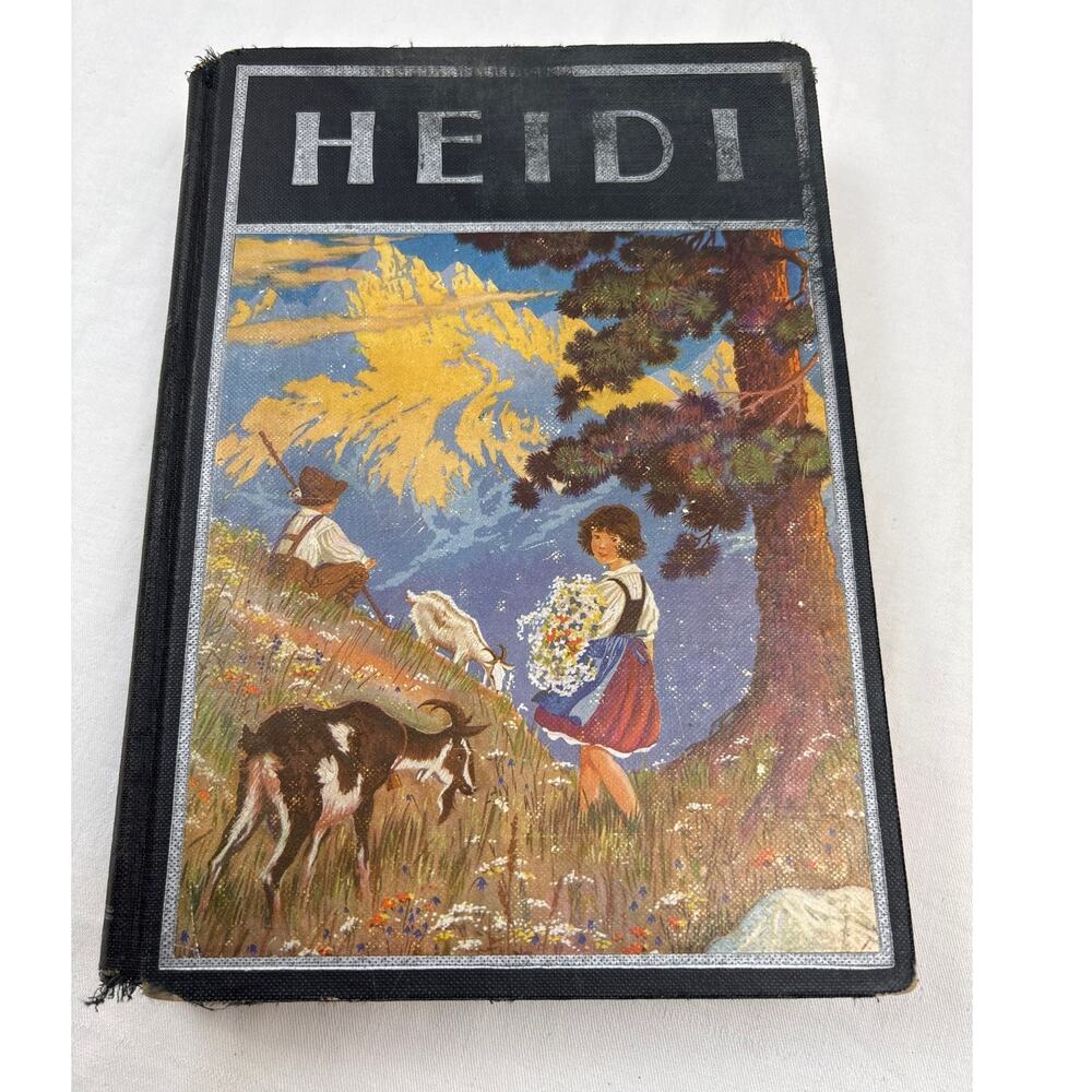 HEIDI A Story for Children and Those Who Love Children Rand McNally 1938